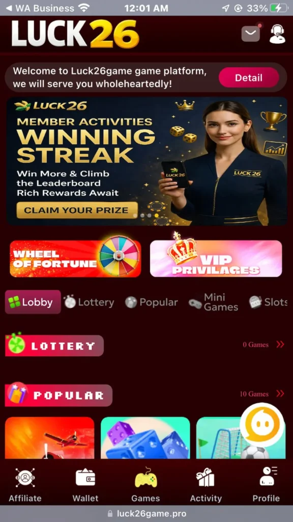 Luck26 Game Download